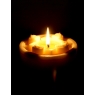 KANDELO świeca Mandala z wosku rzepakowego