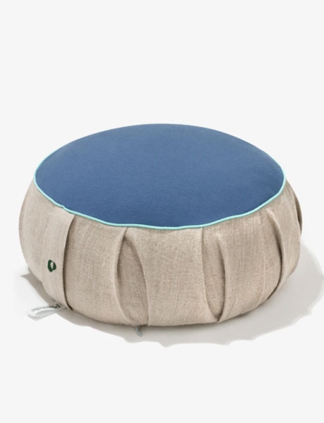 Poduszka / pufa do medytacji i siedzenia (niebieska)