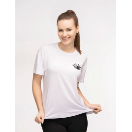 T-shirt do jogi AWAKEN (biały)